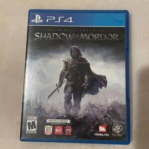 Middle~earth Shadow of Mordor PS4